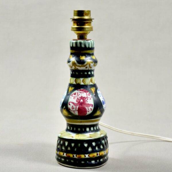 Keraluc Quimper art pottery lamp by Andre l'Helguen 1960s 1970s French pottery (2)