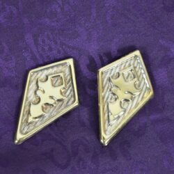 1980s sterling silver earrings LMP Mexico (1)