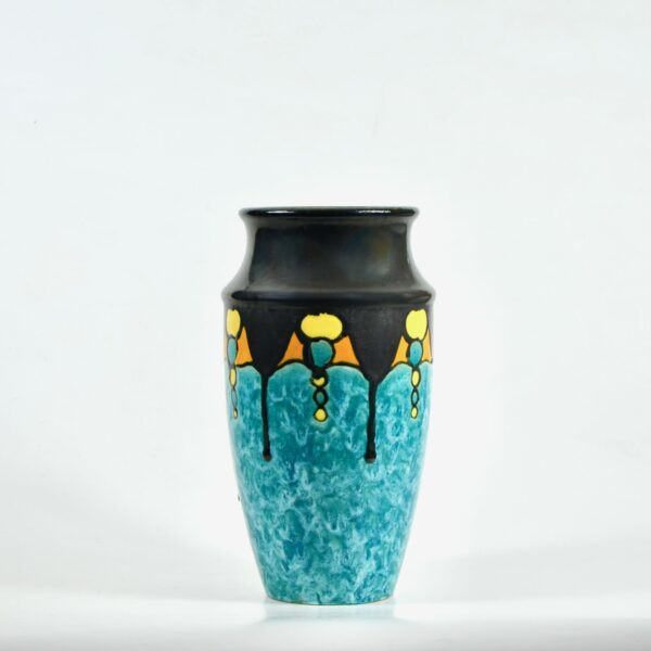 French Art Nouveau vase Henri Gandais 1900 1
