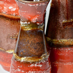 Group of 3 Carstens Tonnieshof vases 1960s mid century west german pottery