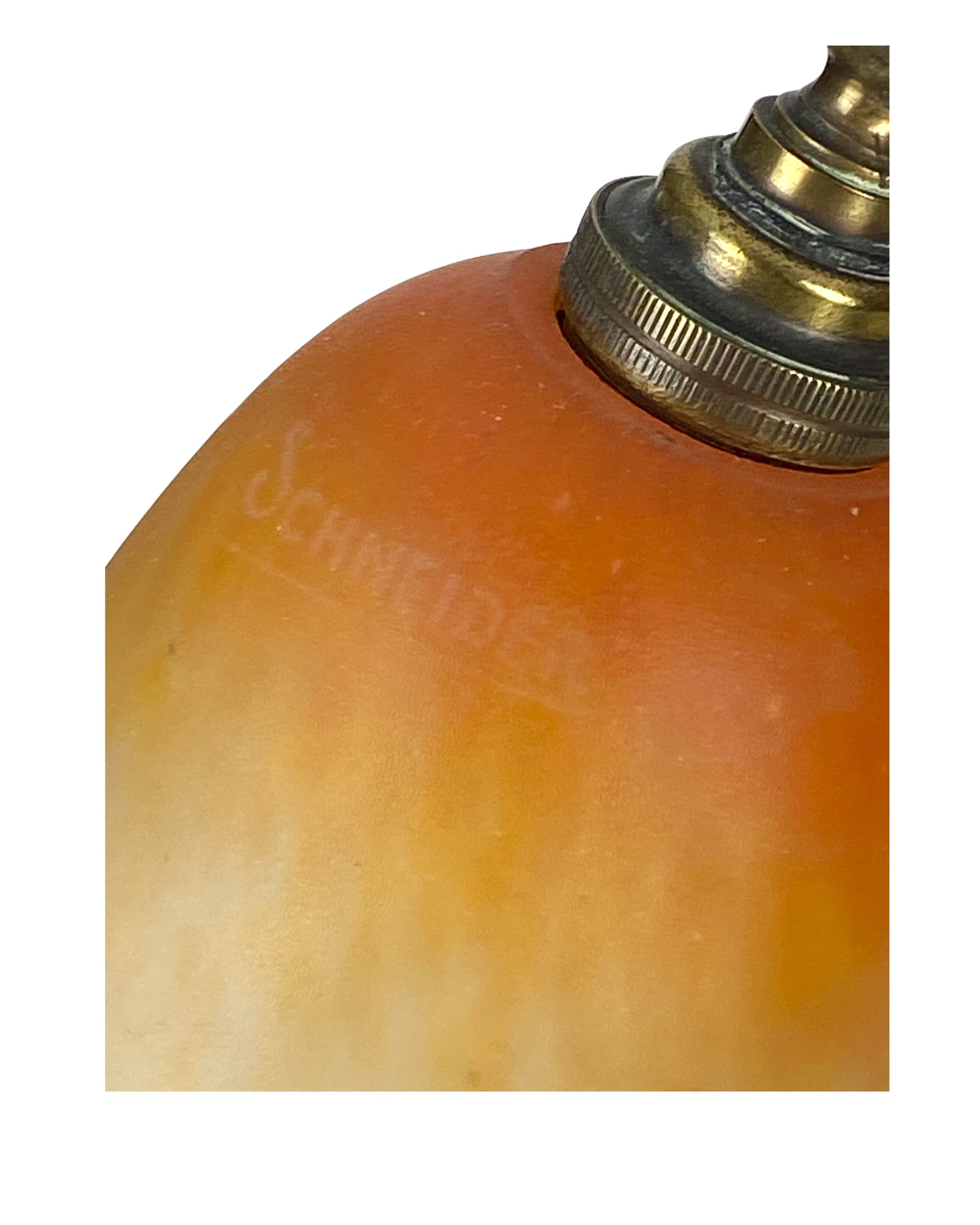 Schneider art nouveau lamp