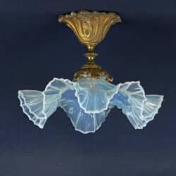 opalescent-glass-light-with-bronze-mount-antique-french-plafonnier-light
