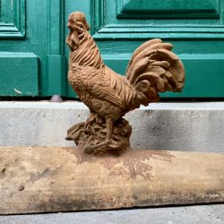terracotta roof finial cockerel