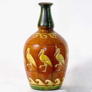 Flemish Art Nouveau vase, Torhout pottery c1900