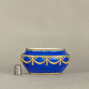 Paul Millet Sevres pottery jardiniere, antique miniature vase