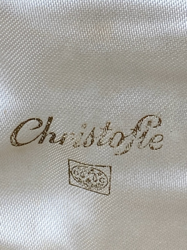 Christofle boxed christening set of cutlery, c1960 2