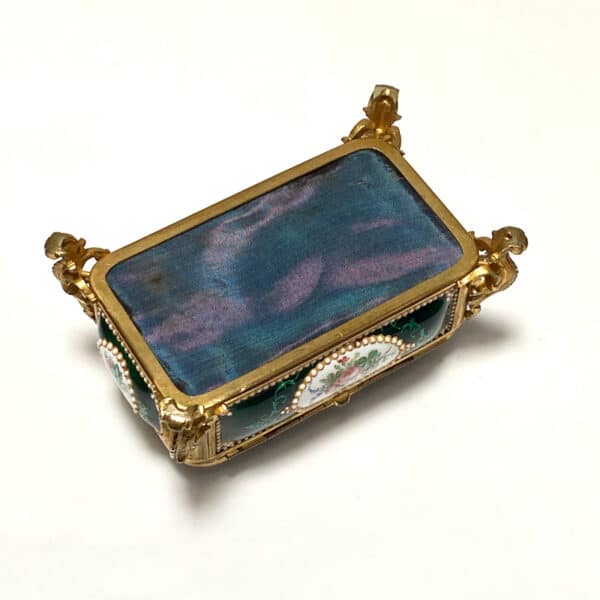 19thc French enamel and ormolu-mounted jewellery casket attrib jean-Pierre Tahan 6